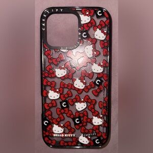Casetify Hello Kitty Case - Red and Black iPhone 16 pro max
